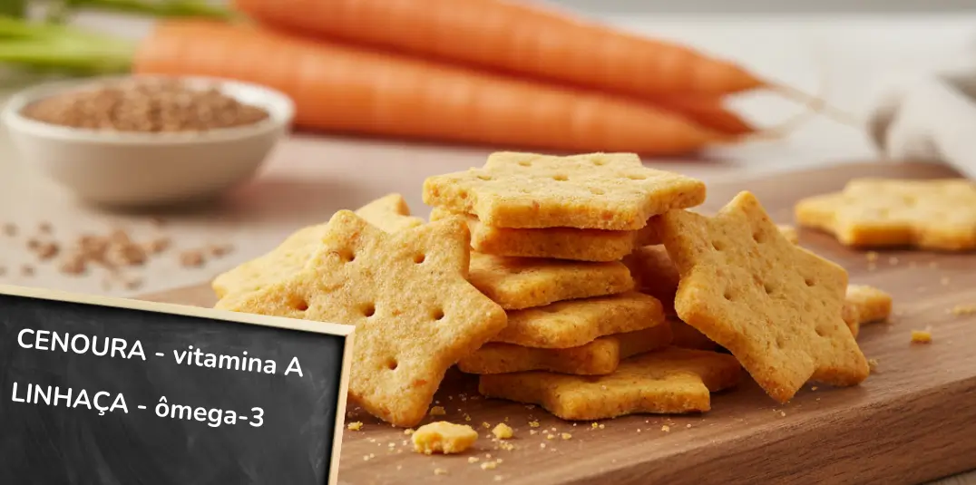 batata-doce (fibras + energia estável), baunilha (aroma natural). (15)