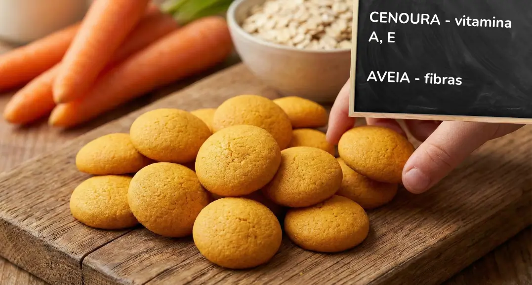 batata-doce (fibras + energia estável), baunilha (aroma natural). (3)